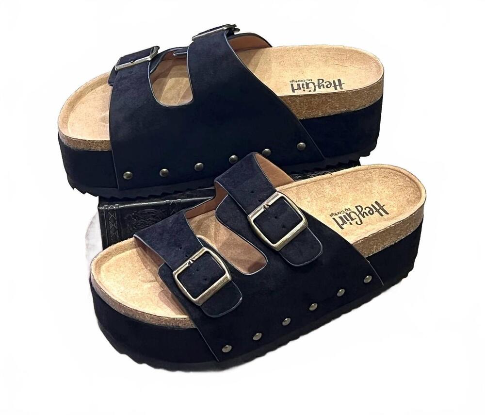 NEW CORKYS FOOTWEAR women's wannabe platform sandals in black